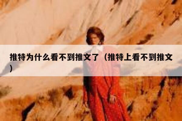 推特为什么看不到推文了（推特上看不到推文） 第1张