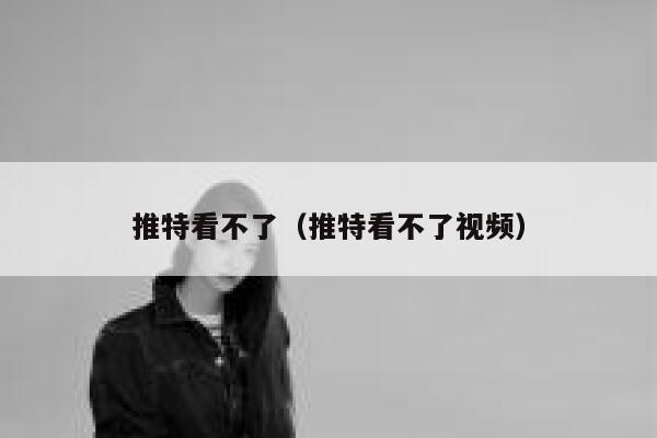 推特看不了（推特看不了视频） 第1张