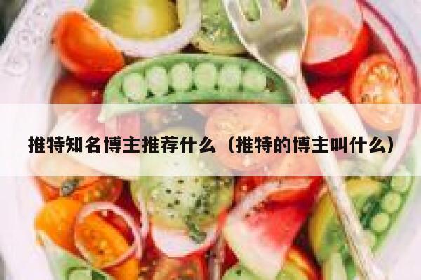 推特知名博主推荐什么（推特的博主叫什么） 第1张