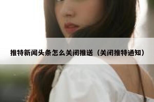 推特新闻头条怎么关闭推送（关闭推特通知） 第1张