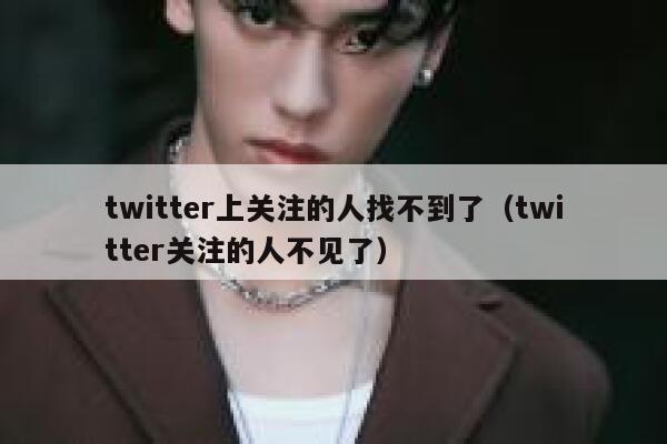 twitter上关注的人找不到了（twitter关注的人不见了） 第1张