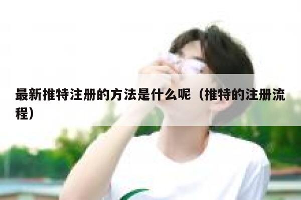 最新推特注册的方法是什么呢（推特的注册流程） 第1张
