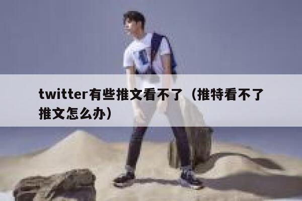 twitter有些推文看不了（推特看不了推文怎么办） 第1张