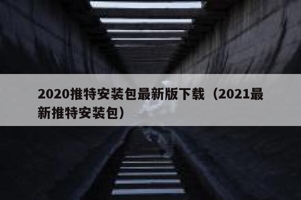2020推特安装包最新版下载（2021最新推特安装包） 第1张