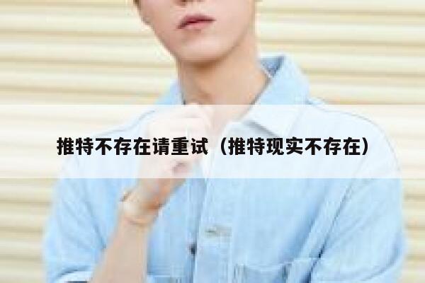推特不存在请重试（推特现实不存在） 第1张