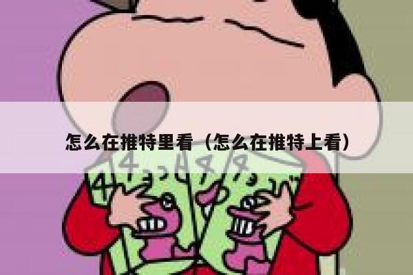 怎么在推特里看（怎么在推特上看） 第1张