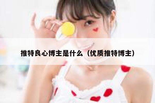 推特良心博主是什么（优质推特博主） 第1张