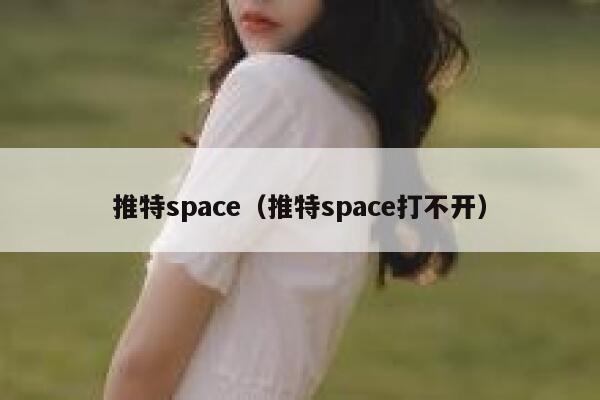 推特space（推特space打不开） 第1张