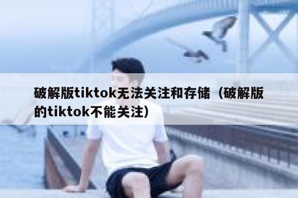 破解版tiktok无法关注和存储（破解版的tiktok不能关注） 第1张