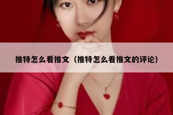 推特怎么看推文（推特怎么看推文的评论） 第1张