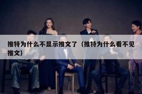 推特为什么不显示推文了（推特为什么看不见推文） 第1张