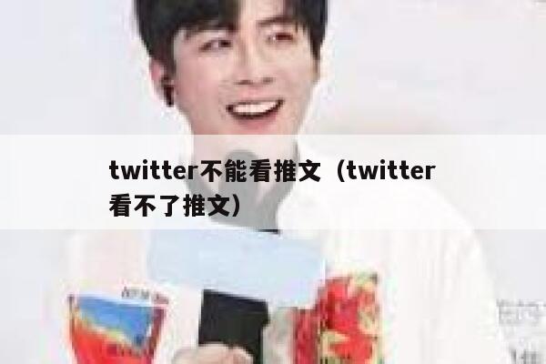 twitter不能看推文（twitter看不了推文） 第1张