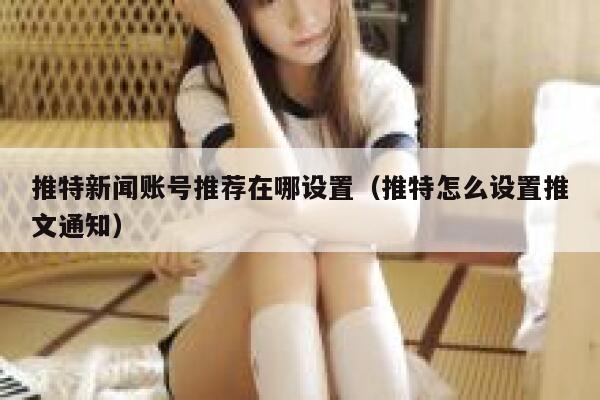 推特新闻账号推荐在哪设置（推特怎么设置推文通知） 第1张