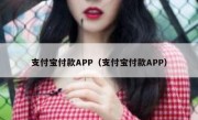 支付宝付款APP（支付宝付款APP）