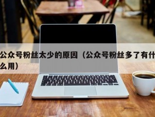 公众号粉丝太少的原因（公众号粉丝多了有什么用）