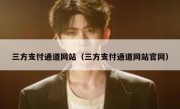 三方支付通道网站（三方支付通道网站官网）