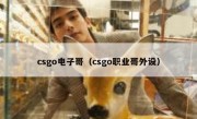 csgo电子哥（csgo职业哥外设）