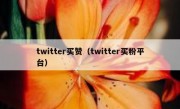 twitter买赞（twitter买粉平台）