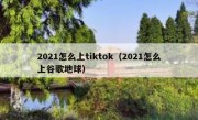 2021怎么上tiktok（2021怎么上谷歌地球）