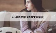 ins表白文案（表白文案加图）