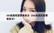 idc机房托管费用多少（idc机房托管费用多少）
