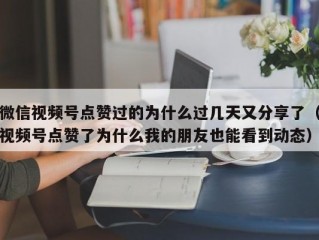 微信视频号点赞过的为什么过几天又分享了（视频号点赞了为什么我的朋友也能看到动态）