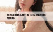 2020成都最新限行表（2020成都限行范围图）