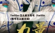 Twitter怎么解冻账号（twitter账号怎么解冻结）