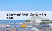 怎么在ins官网买东西（怎么在ins官网买东西）
