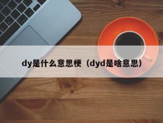dy是什么意思梗（dyd是啥意思）