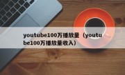 youtube100万播放量（youtube100万播放量收入）