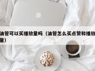 油管可以买播放量吗（油管怎么买点赞和播放量）
