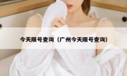今天限号查询（广州今天限号查询）