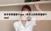 快手有赞是哪个app（快手上的有赞是哪个app）