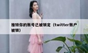 推特你的账号已被锁定（twitter账户被锁）