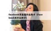 facebook页面是什么样子（Facebook长什么样子）