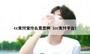 cc支付宝什么意思啊（cc支付平台）