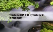 youtube网站下载（youtube免费下载网站）