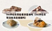 ins评论点赞能看到是谁吗（ins评论点赞没有消息提醒吗）