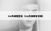 ins风蝴蝶壁纸（ins风蝴蝶背景图）