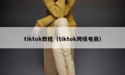 tiktok教程（tiktok跨境电商）