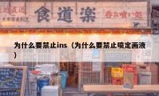 为什么要禁止ins（为什么要禁止喷定画液）