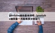 youtube播放量有钱吗（youtube播放量一万能有多少收益?）