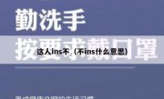 这人ins不（不ins什么意思）