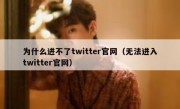 为什么进不了twitter官网（无法进入twitter官网）