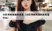 小红书和淘宝的关系（小红书和淘宝的关系是什么）