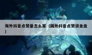 海外抖音点赞量怎么算（国外抖音点赞资金盘）
