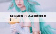 tiktok脚本（tiktok脚本赚美金）