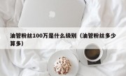 油管粉丝100万是什么级别（油管粉丝多少算多）