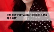 手机怎么登录Twitter（手机怎么登录两个微信）